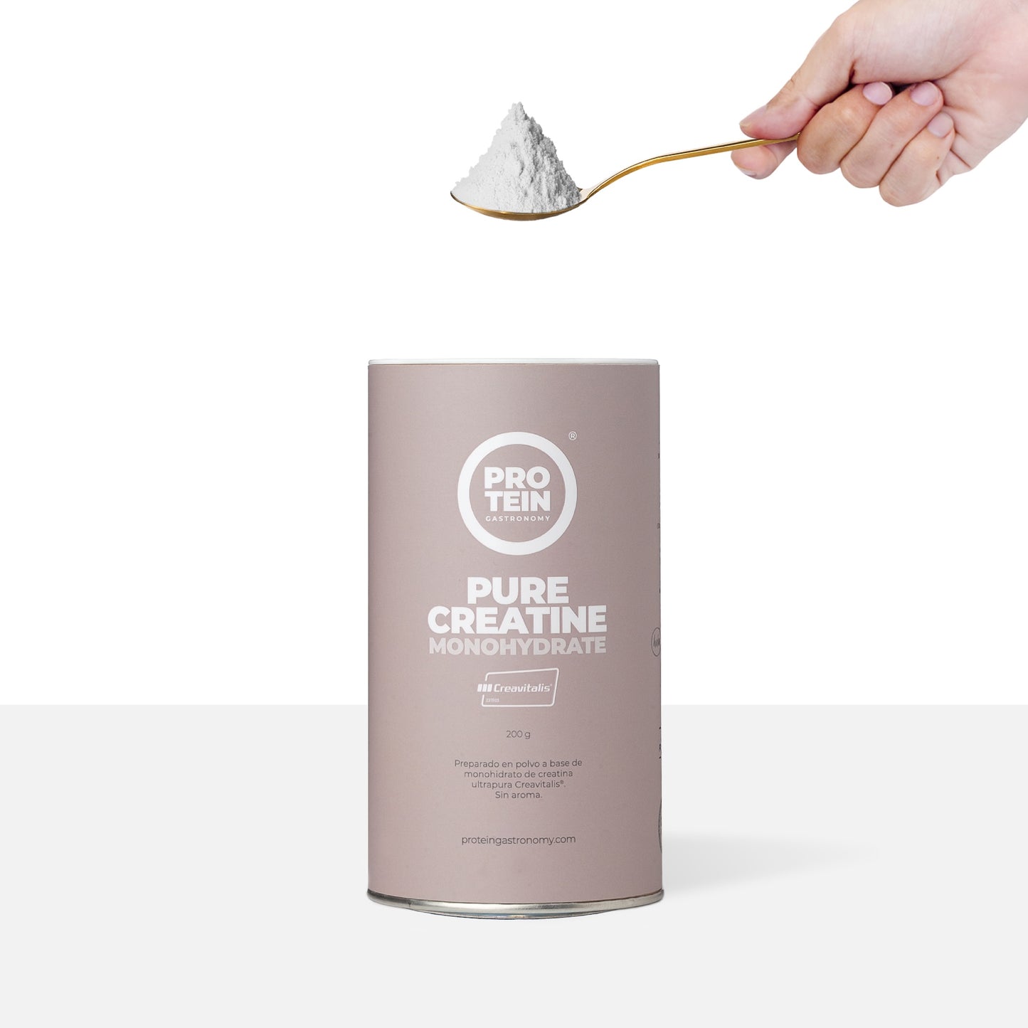 Creavitalis® - Pure Creatine Monohydrate de Protein Gastronomy - 200 g.