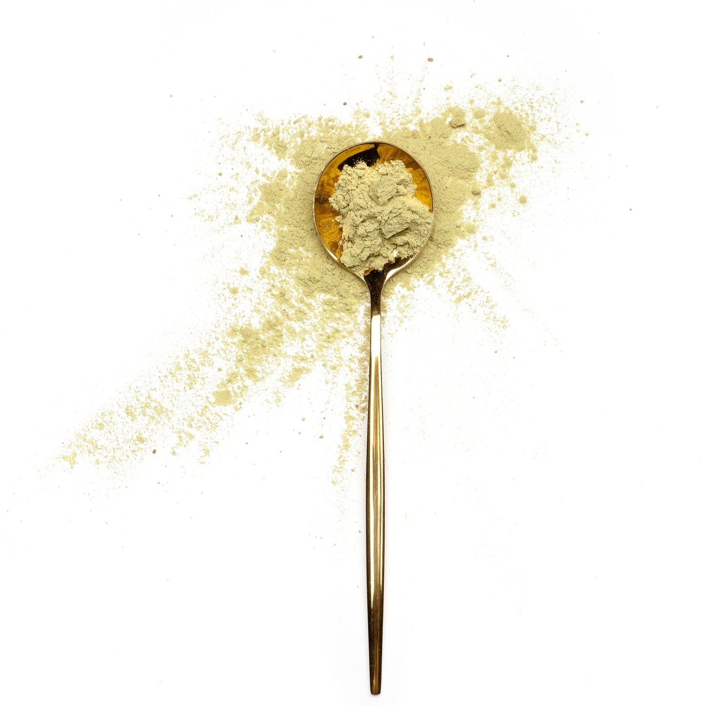 Cuchara de Acero Inoxidable Premium Dorada