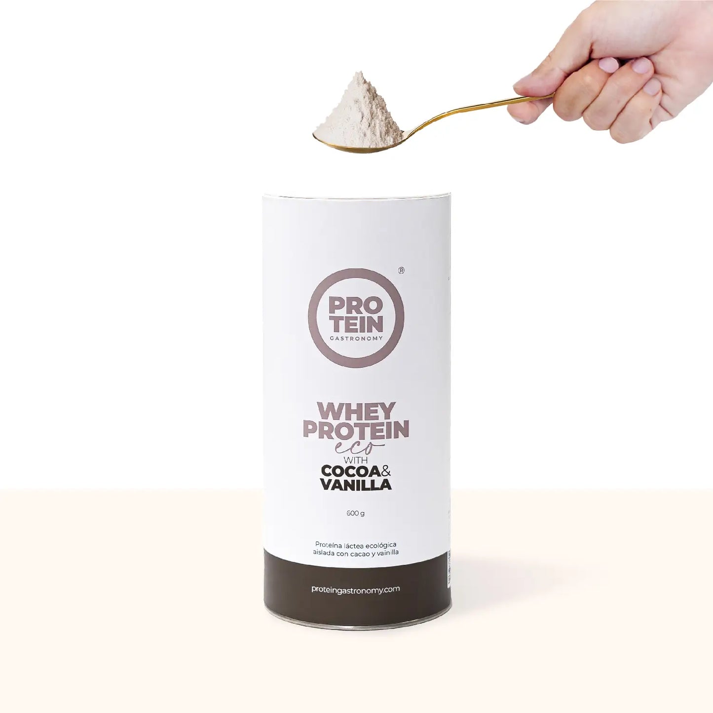 Proteína ECO Whey con Cacao y Vainilla 100%