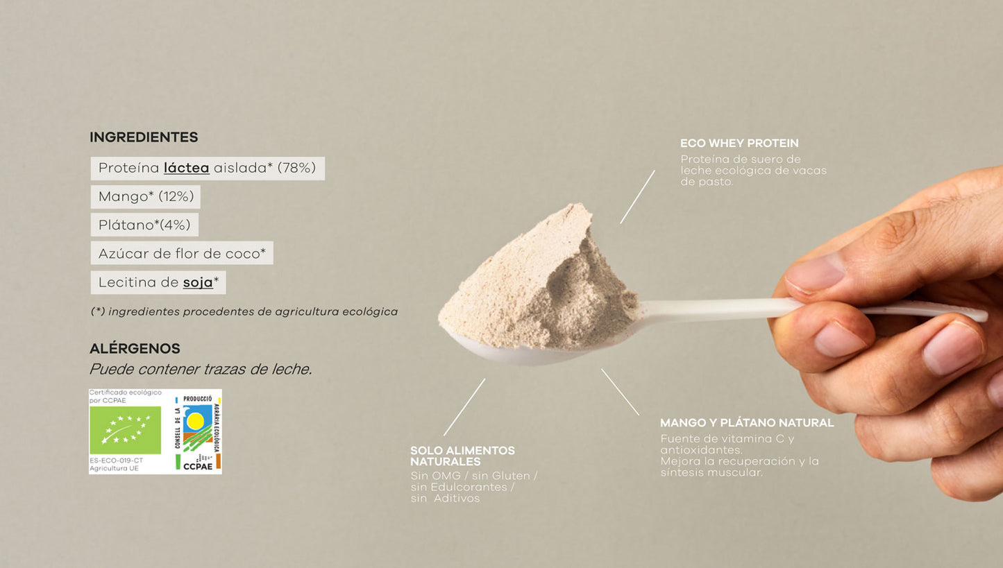 Proteína ECO Whey con Special Mango 100%