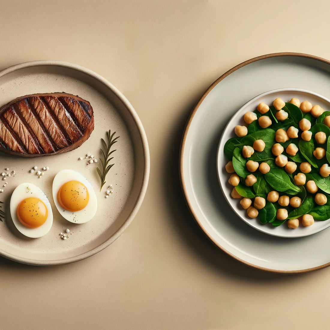 La Proteína de Origen Animal vs. Vegetal