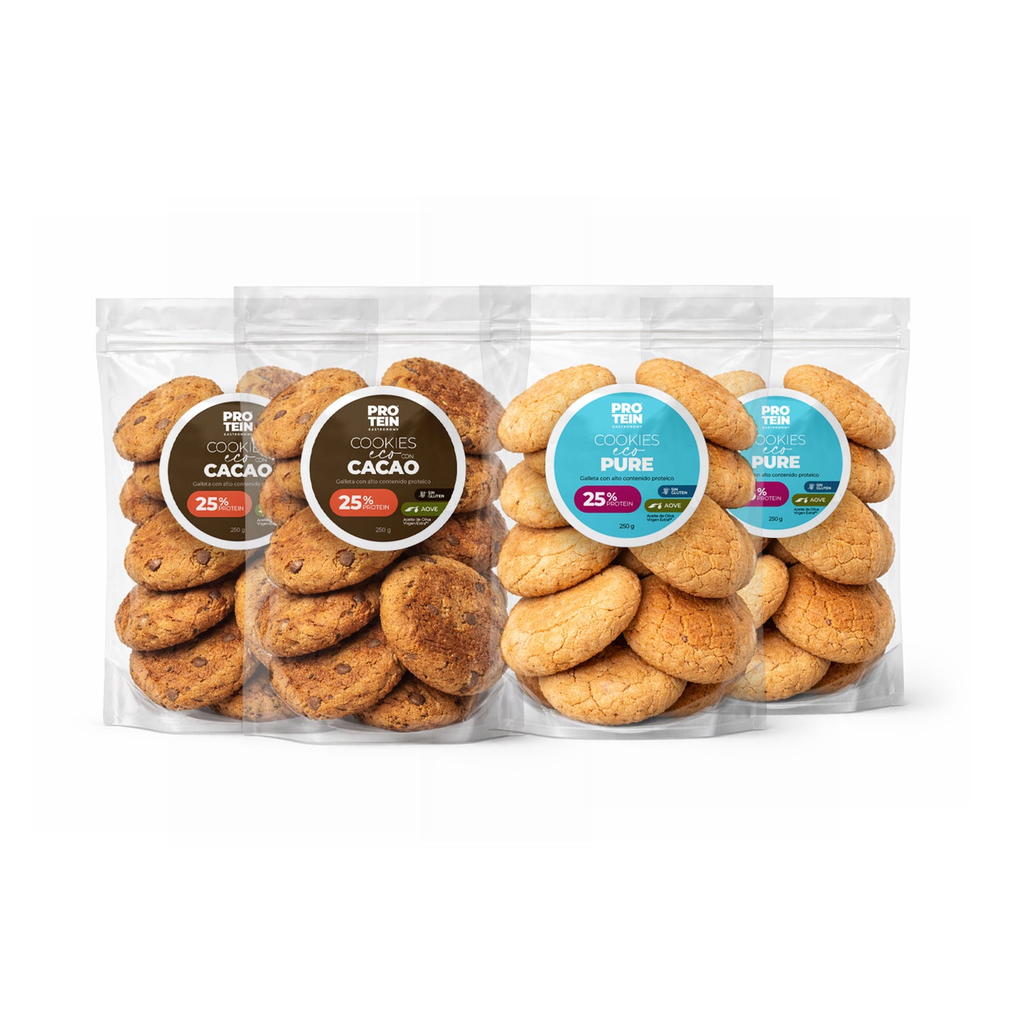 PACK COOKIES ECO WHEY (PURE + CACAO)