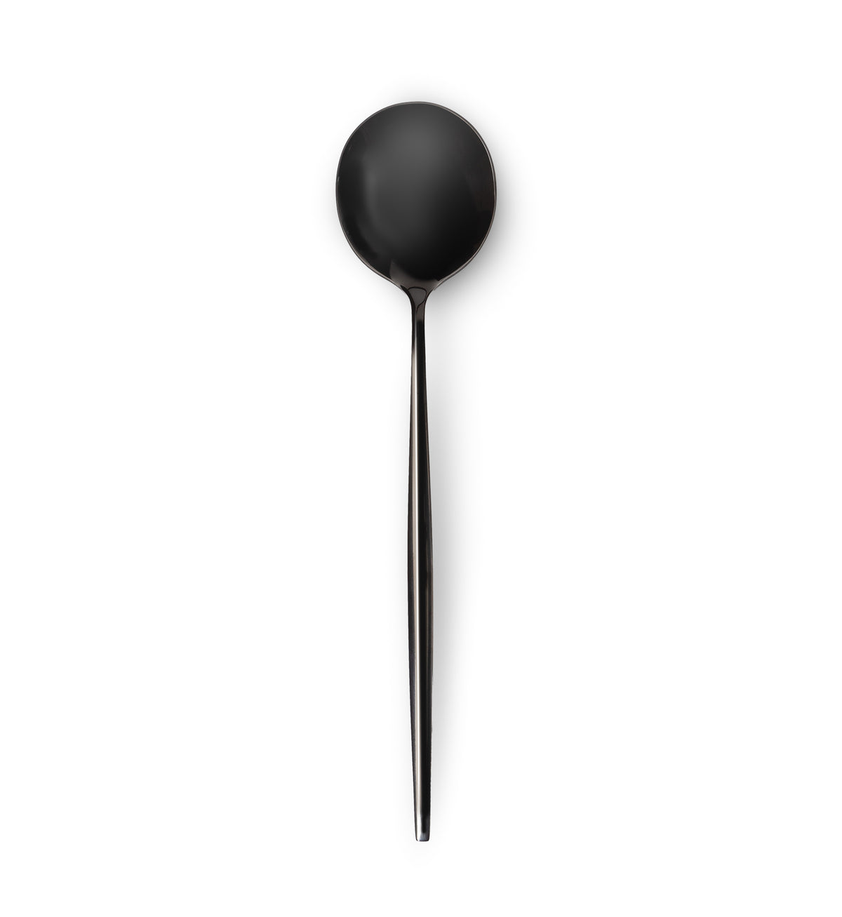 Cuchara de Acero Inoxidable Negra