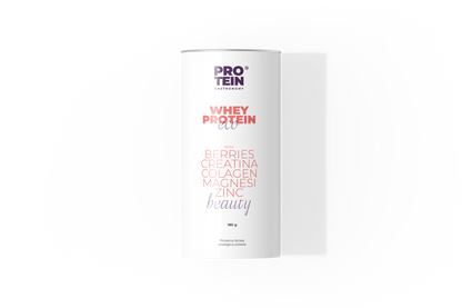 Proteina ECO Whey Beauty de Berries con Creatina, Colageno, Magnesio y Zinc