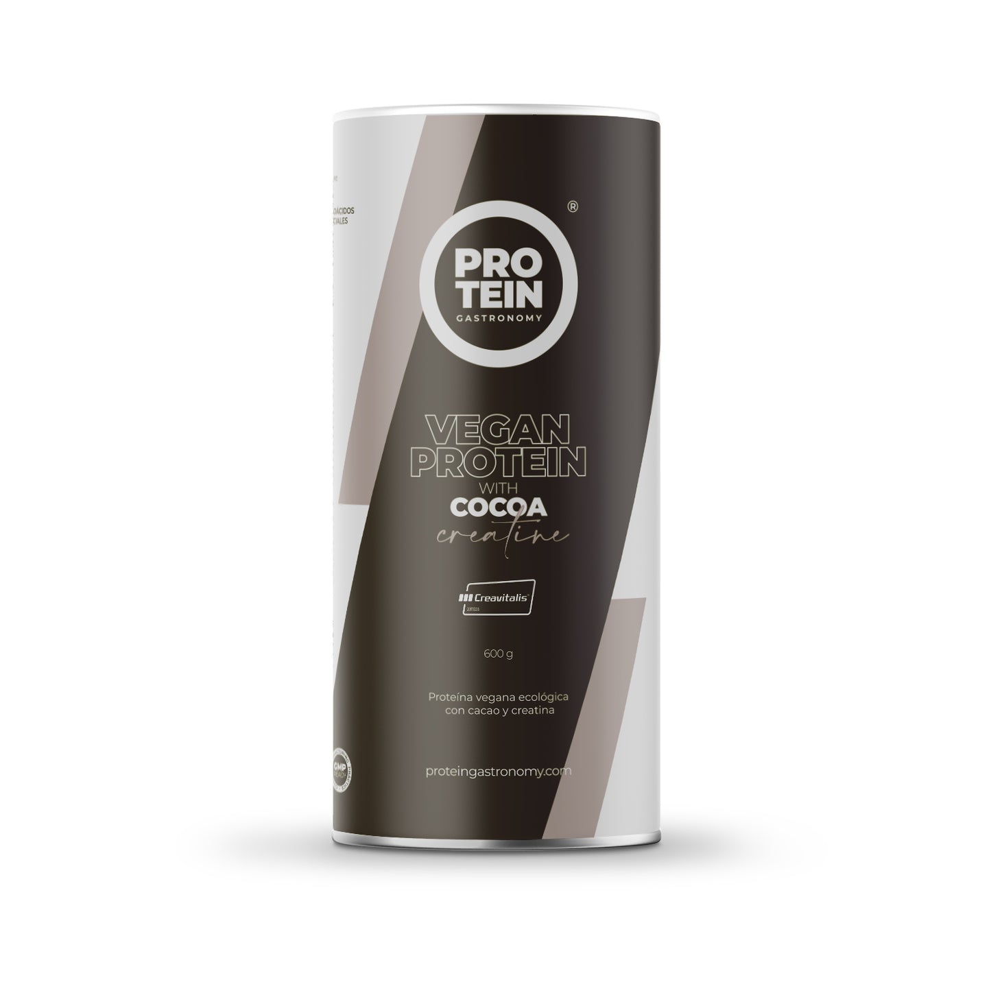 Proteína Vegana con Cacao, Plátano 100% y Creatina