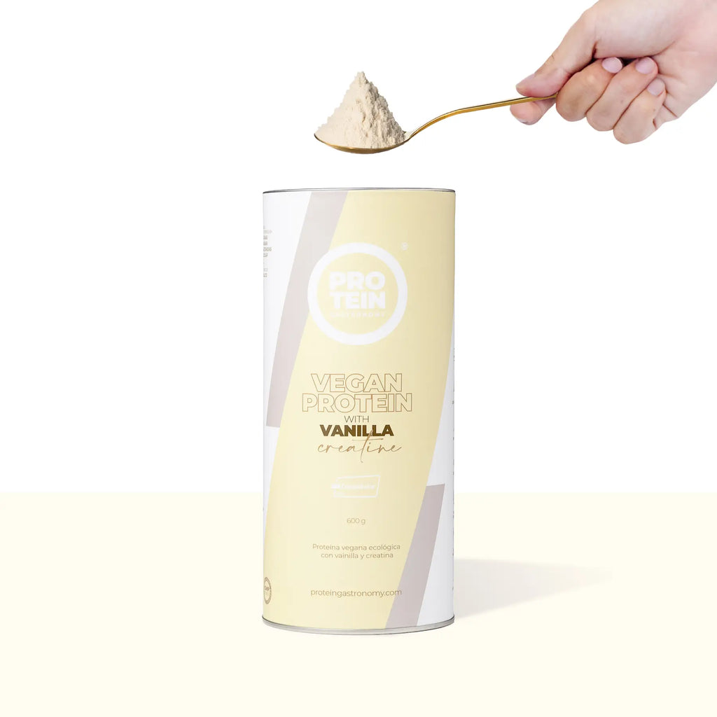 Proteína Vegana Vainilla con Creatina