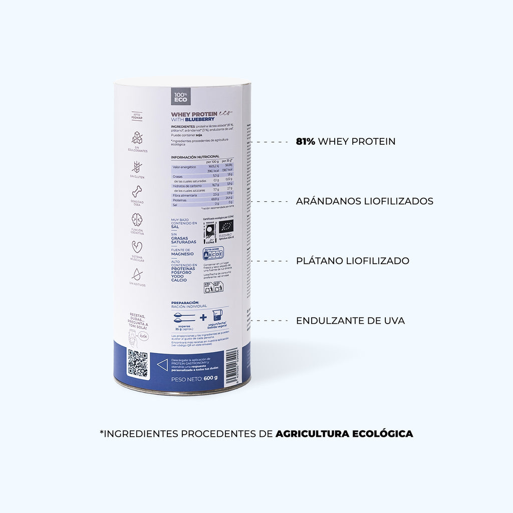 Proteína Whey ECO Arándano