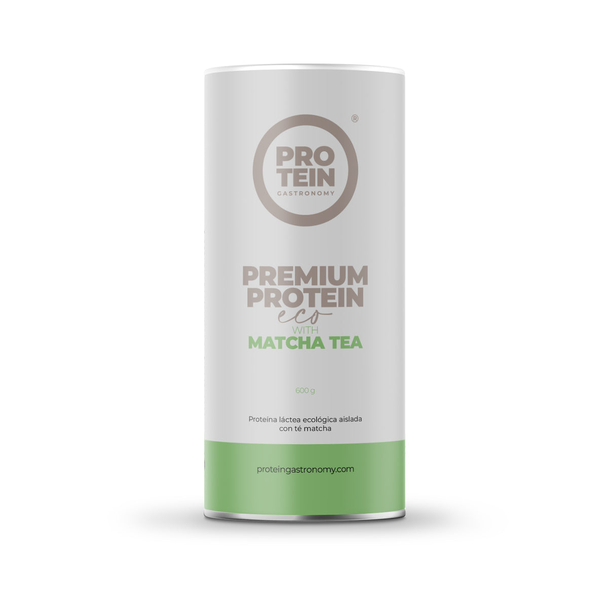 Proteína Whey ECO Té Matcha, bote de 600 g