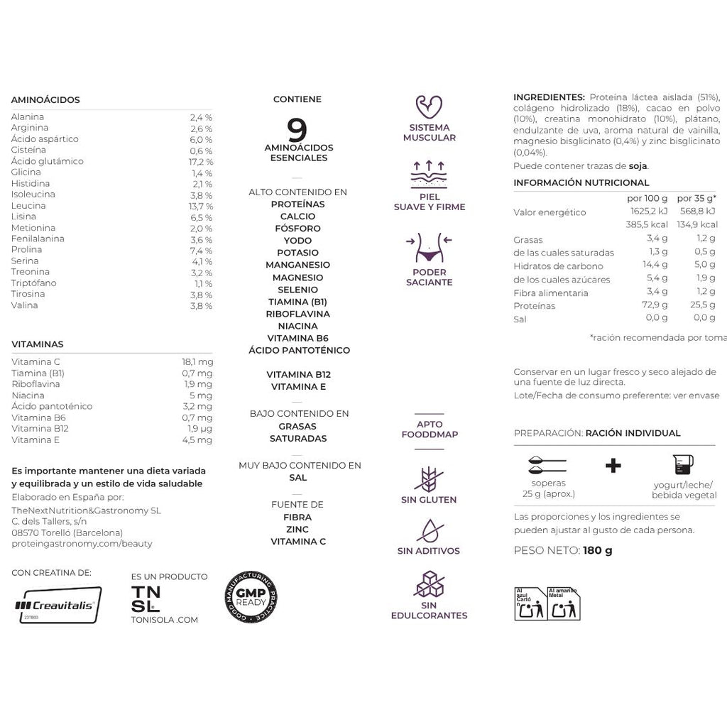 Pack Proteína Whey Beauty (Berries, Cacao y Pure)