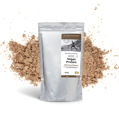 Proteína Vegana ECO con Cacao y Plátano 100%